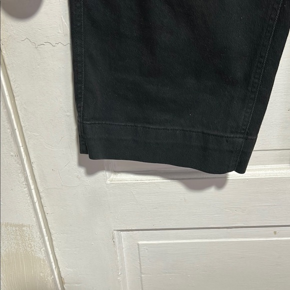 Gap Black High-Waisted Button-Fly Wide Leg Pants - Picture 4 of 13